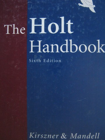 (image for) Holt Handbook 6th Edition (H) by Kirszner & Mandell