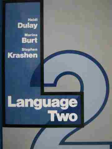 (image for) Language Two (P) by Heidi Dulay, Marina Burt, & Stephen Krashen