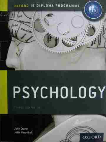 (image for) Oxford IB Diploma Programme Psychology (P) by Crane & Hannibal