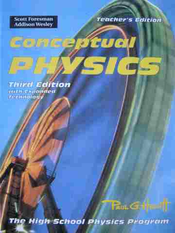 (image for) Conceptual Physics 3rd Edition with Expanded Technology TE (H)