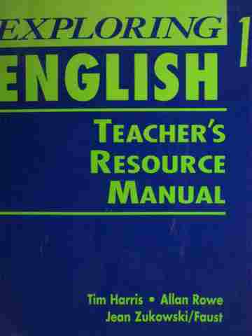 (image for) Exploring English 1 TRM (TE)(P) by Jean Zukowski & Faust