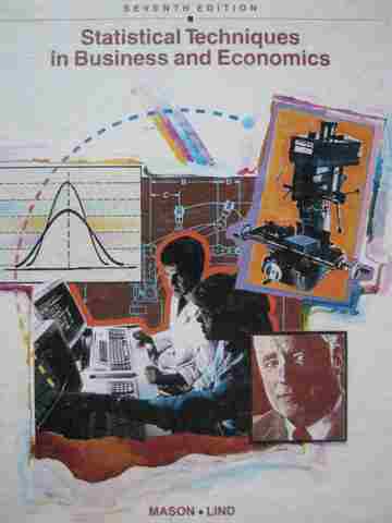 Statistical Techniques in Business & Economics 7th Edition (H) (image for) Statistical Techniques in Business & Economics 7th Edition (H)
