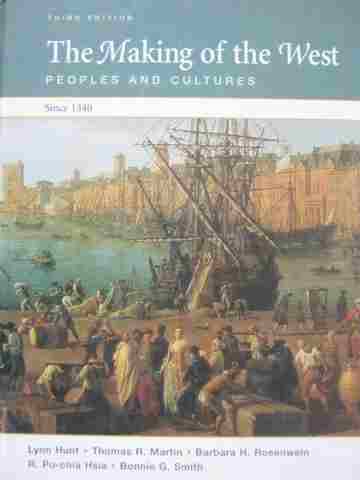 (image for) Making of the West Peoples & Cultures Since 1340 3rd Edition (H)