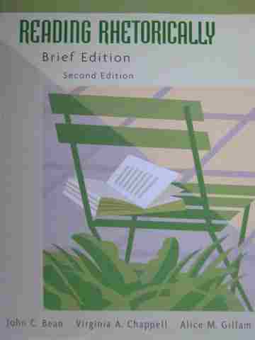 (image for) Reading Rhetorically Brief 2nd Edition (P) by Bean, Cgappell,
