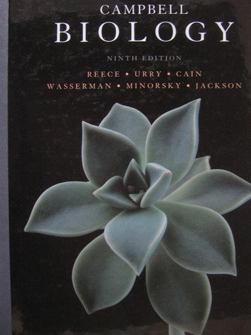 (image for) Campbell Biology 9th Edition (H) by Reece, Urry, Cain, Wasserman
