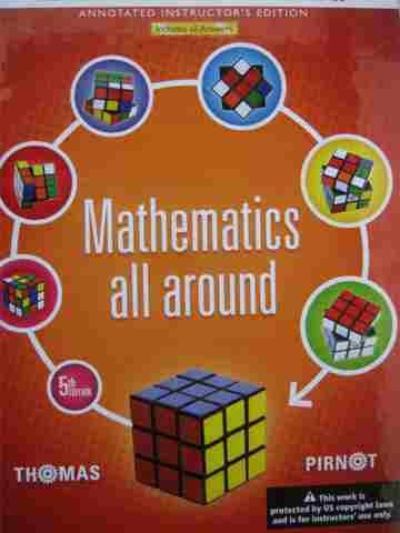 (image for) Mathematics All Around 5th Edition AIE (TE)(H) by Thomas Pirnot