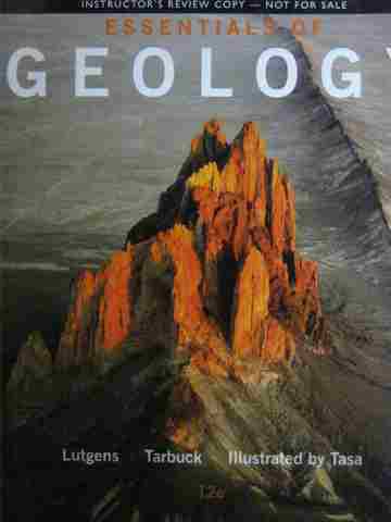 (image for) Essentials of Geology 12th Edition (P) by Lutgens & Tarbuck