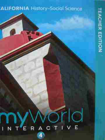 (image for) My World Interactive 4 TE (CA)(TE)(Spiral) by Bennett & Kracht