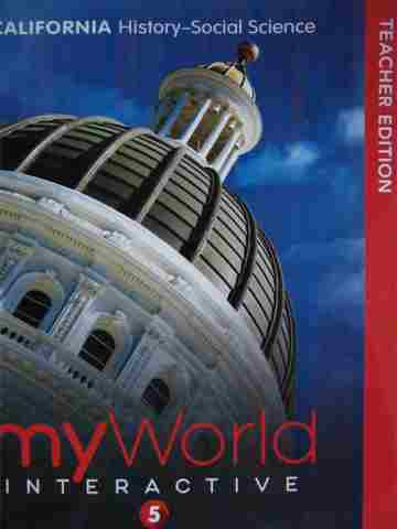 (image for) myWorld Interactive 5 TE (CA)(TE)(Spiral) by Bennett & Kracht