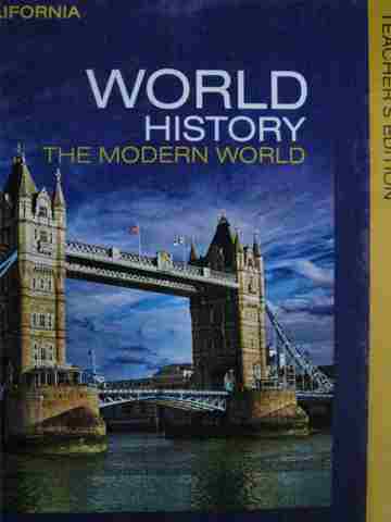 (image for) World History The Modern World TE (CA)(TE)(H) by Ellis & Esler