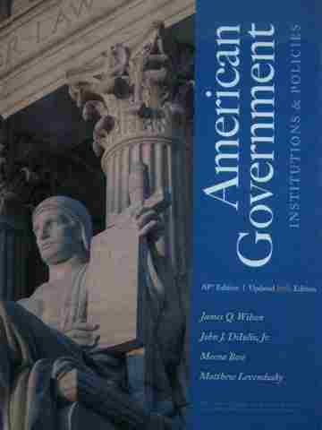 (image for) American Government Updated 16th Edition AP Edition (H)