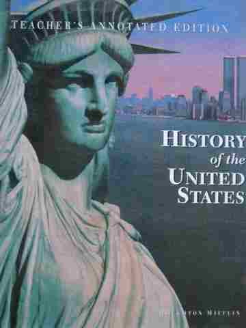 (image for) History of the United States TAE (TE)(H) by DiBacco, Mason,