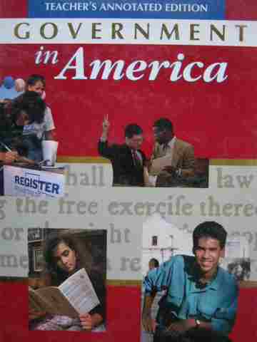 (image for) Government in America 1996 TAE (TE)(H) by Richard J Hardy