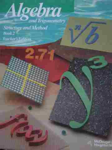 (image for) Algebra & Trigonometry Structure & Method Book 2 TE (TE)(H) by Brown, etc.
