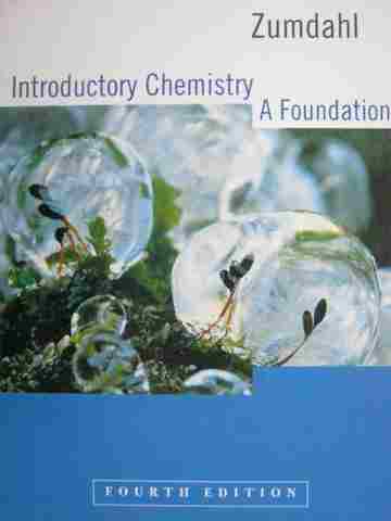 (image for) Introductory Chemistry A Foundation 4th Edition (H) by Zumdahl