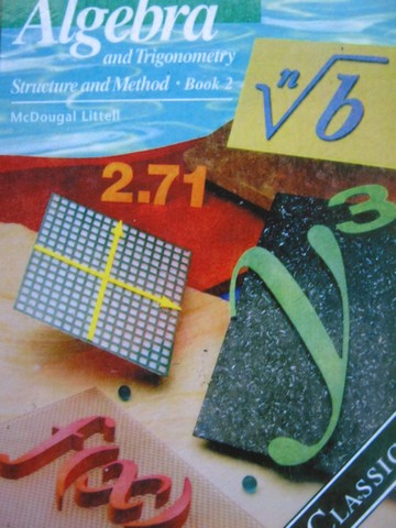 (image for) Algebra & Trigonometry Structure & Method Book 2 Classic (H)