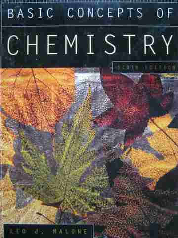 (image for) Basic Concepts of Chemistry 6th Edition (H) by Leo J Malone
