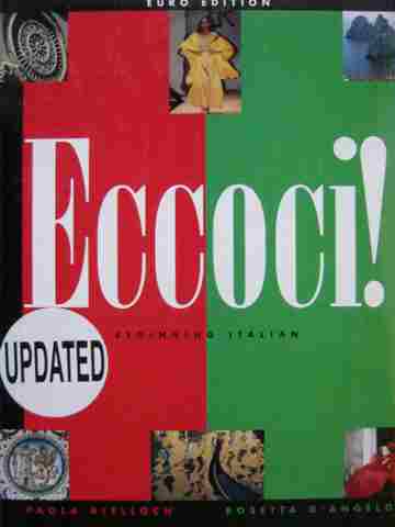 (image for) Eccoci! Beginning Italian Euro Edition (H) by Blelloch & D'Angelo