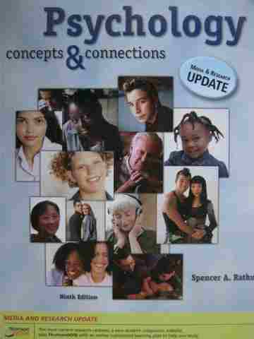 (image for) Psychology Concepts & Connections 9th Edition (H) by Rathus