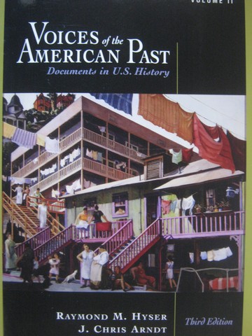 (image for) Voices of the American Past 3rd Edition Volume 2 (P) by Hyser,