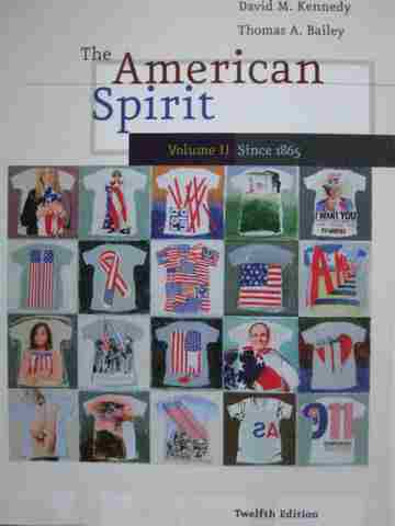 (image for) American Spirit 12th Edition Volume 2 (P) by Kennedy & Bailey
