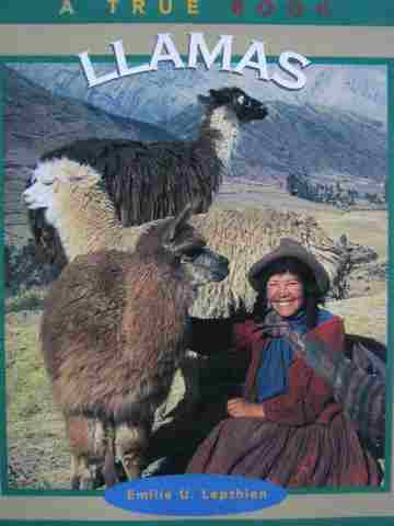 (image for) A True Book Llamas (P) by Emilie U Lepthien