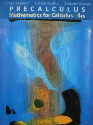 (image for) Precalculus Mathematics for Calculus 4th Edition (H) by Stewart,