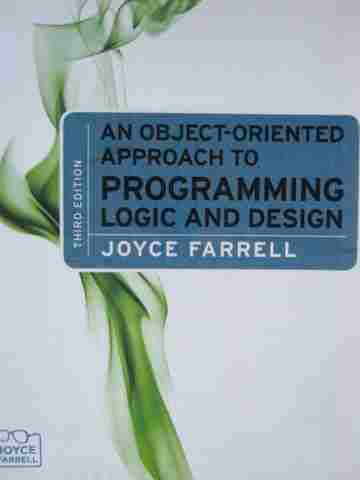 (image for) An Object-Oriented Approach to Programming Logic 3rd Edition (P)