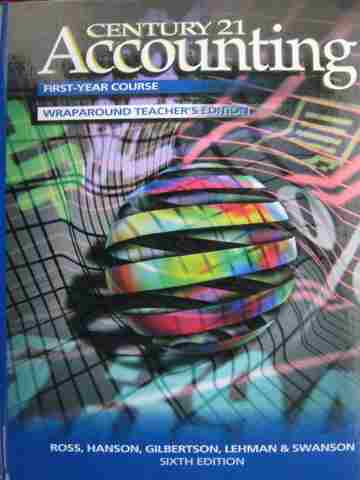 (image for) Century 21 Accounting 1st-Year Course 6th Edition WTE (TE)(H)