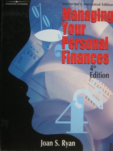 (image for) Managing Your Personal Finances 4th Edition IAE (TE)(H) by Ryan