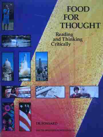 (image for) Food for Thought Reading & Thinking Critically (P) by De Fossard