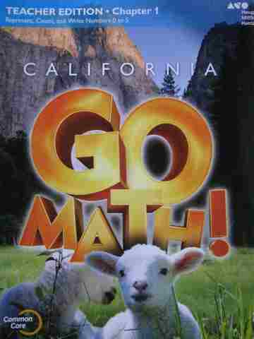 California Go Math! K Common Core TE & Planning Guide (TE)(Pk)