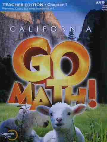 (image for) California Go Math! K Common Core TE & Planning Guide (TE)(Pk)