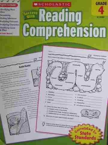 (image for) Success with Reading Comprehension Grade 4 (P) by Kathy Zaun