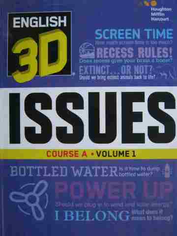 (image for) English 3D Course A Issues Volume 1 (H)