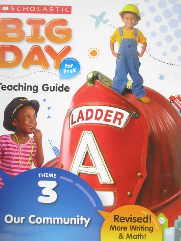 (image for) Big Day for PreK Theme 3 TG Revised (TE)(Spiral) by Cunningham,