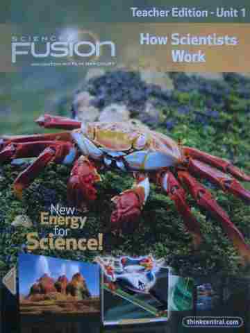 (image for) Science Fusion 5 Teacher Edition Unit 1 (TE)(P)