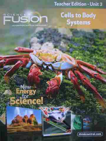 (image for) Science Fusion 5 Teacher Edition Unit 3 (TE)(P)