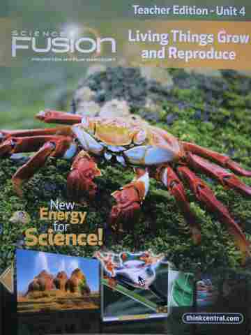 (image for) Science Fusion 5 Teacher Edition Unit 4 (TE)(P)