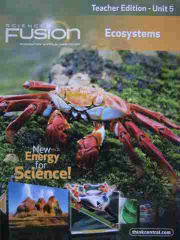 (image for) Science Fusion 5 Teacher Edition Unit 5 (TE)(P)