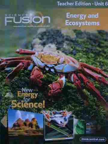 (image for) Science Fusion 5 Teacher Edition Unit 6 (TE)(P)
