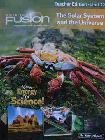 (image for) Science Fusion 5 Teacher Edition Unit 12 (TE)(P)