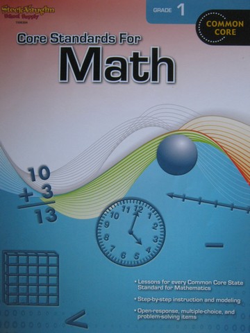(image for) Core Standards for Math Grade 1 Common Core (P)
