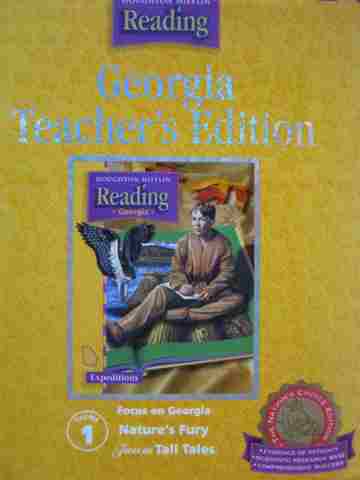 (image for) Reading 5.1 Focus on Georgia Nature's Fury TE (GA)(TE)(Spiral)