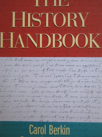 (image for) History Handbook (Spiral) by Carol Berkin & Betty S Anderson