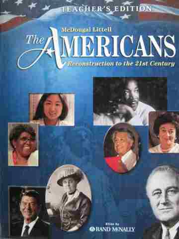 (image for) Americans Reconstruction to the 21st Century TE (TE)(H) by Danzer,