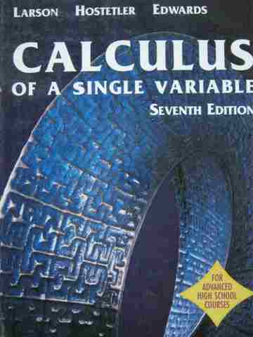 (image for) Calculus of a Single Variable 7th Edition AP Edition (H)