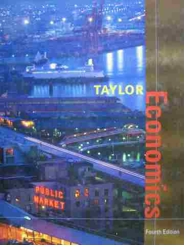 (image for) Economics 4th Edition (H) by John B Taylor