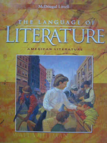 (image for) Language of Literature American Literature (CA)(H) by Applebee,
