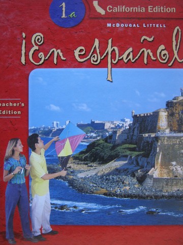 (image for) En espanol! 1a California TE (CA)(TE)(H) by Gahala, Carlin,